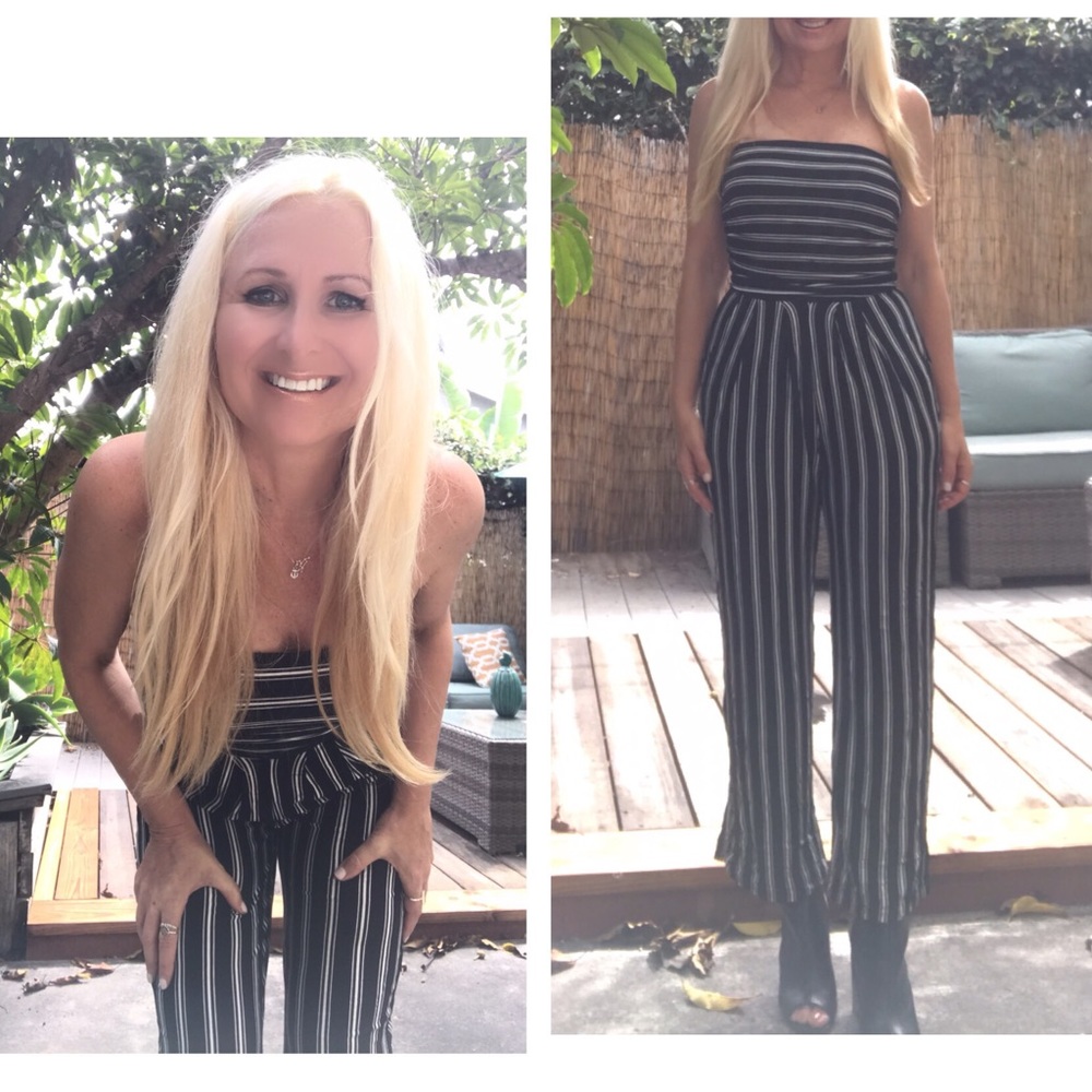 Sleek Striped Jumpsuit🌟